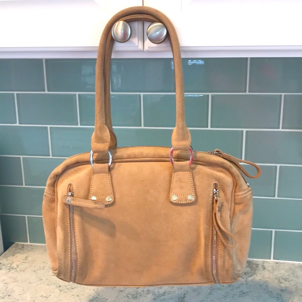 Longchamp Suede Bag Beautiful! - Picture 4 of 9